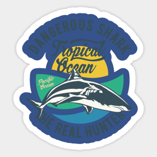 Dangerous Shark - The Real Hunter Sticker